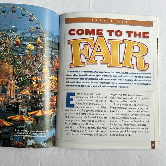 National Geographic Reading Expeditions World Cultures North America Paperback - Picture 6 of 9